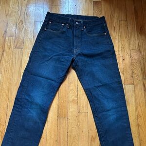 Levi's Dark Blue Denim Jeans